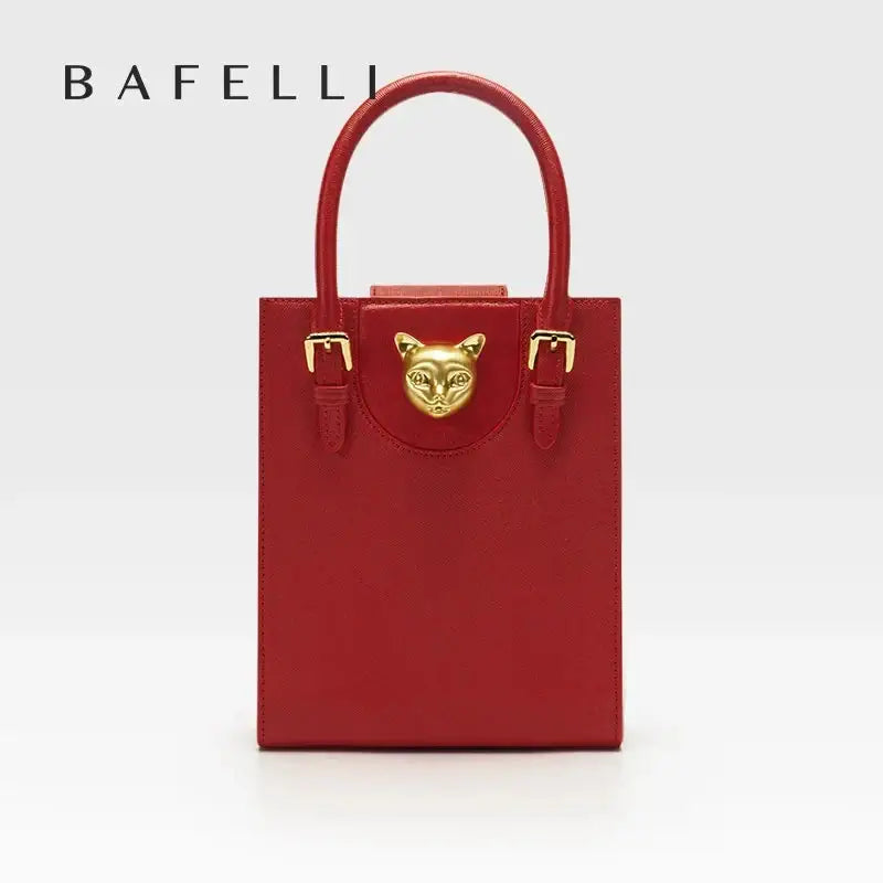 Bafelli Designer Mini Tote Cross Body Trending Shoulder Cat Handbag laurichshop