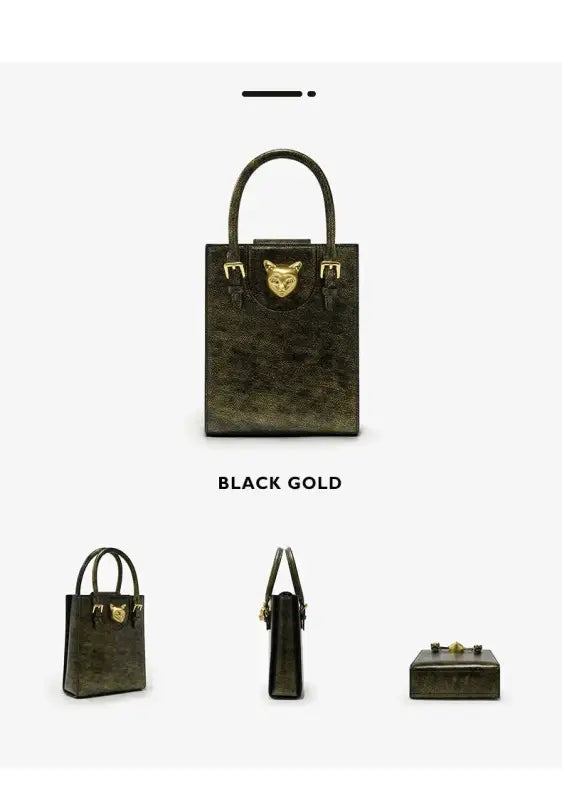 Bafelli Designer Mini Tote Cross Body Trending Shoulder Cat Handbag laurichshop