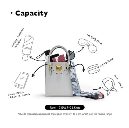 Bafelli Designer Mini Tote Cross Body Trending Shoulder Cat Handbag laurichshop