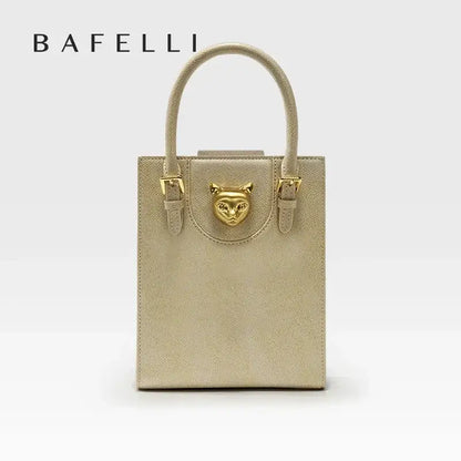 Bafelli Designer Mini Tote Cross Body Trending Shoulder Cat Handbag laurichshop