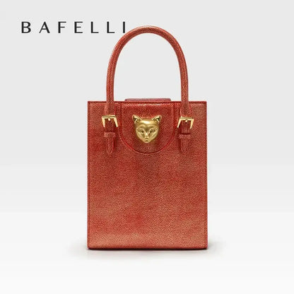 Bafelli Designer Mini Tote Cross Body Trending Shoulder Cat Handbag laurichshop