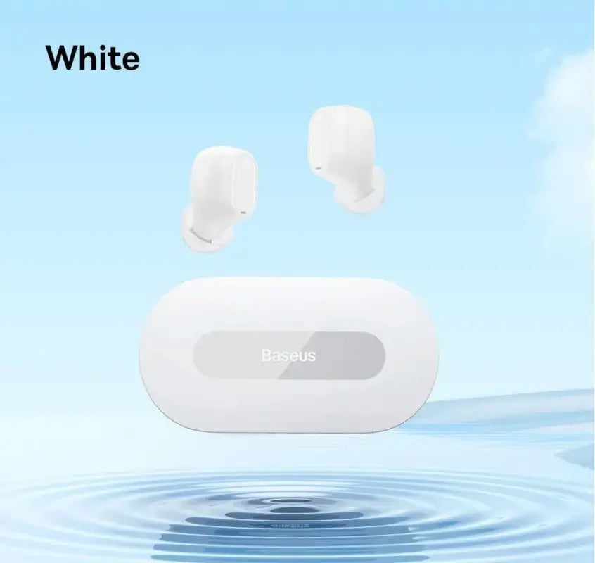 Baseus Bowie EZ10 TWS Earphone Bluetooth 5.3 Wireless - White