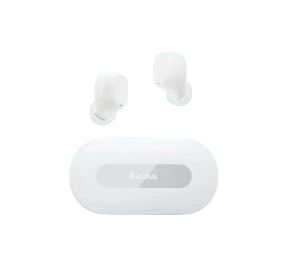 Baseus Bowie EZ10 TWS Earphone Bluetooth 5.3 Wireless - White