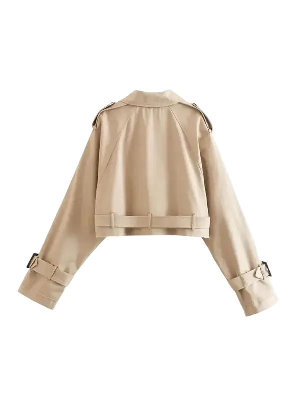 Traf Street-wear Long Sleeve Female Jacket laurichshop