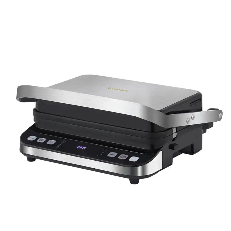 BioloMix 2000W Electric Contact Grill Digital Griddle and Panini Press - Standard / EU / france - Toaster Machine