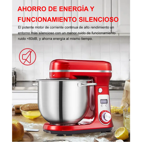 BioloMix 6L Kitchen Food Stand Mixer 1200W DC Quiet Motor