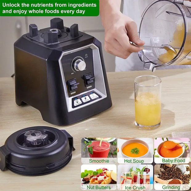 BioloMix Automatic Program Professional Kitchen Smoothie Blender