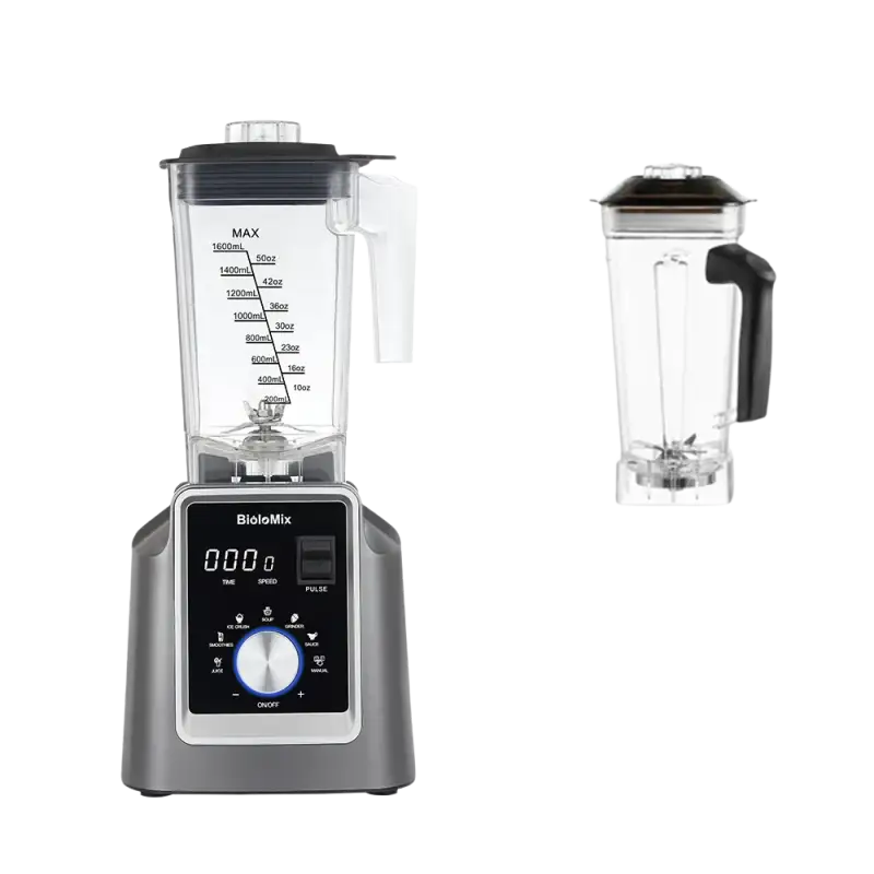 BioloMix Digital Automatic Program Professional Commercial Blender - With 2L Jar n parts / UK Plug / SAUDI ARABIA