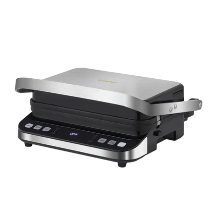 BioloMix 2000W electric contact grill with digital controls