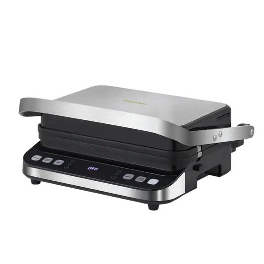 BioloMix 2000W electric contact grill with digital controls
