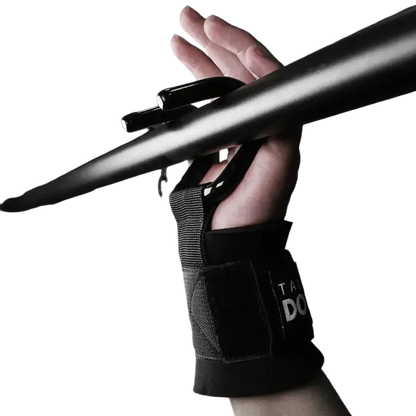 AOLIKES 1 Pair Weight Lifting Hook Hand Bar Wrist Straps Glove Weightlifting Strength Training Gym Fitness Hook Support Lift - laurichshop