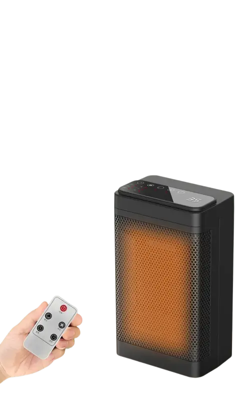 Portable Remote Control Electric PTC Fan Heater Constant Temperature