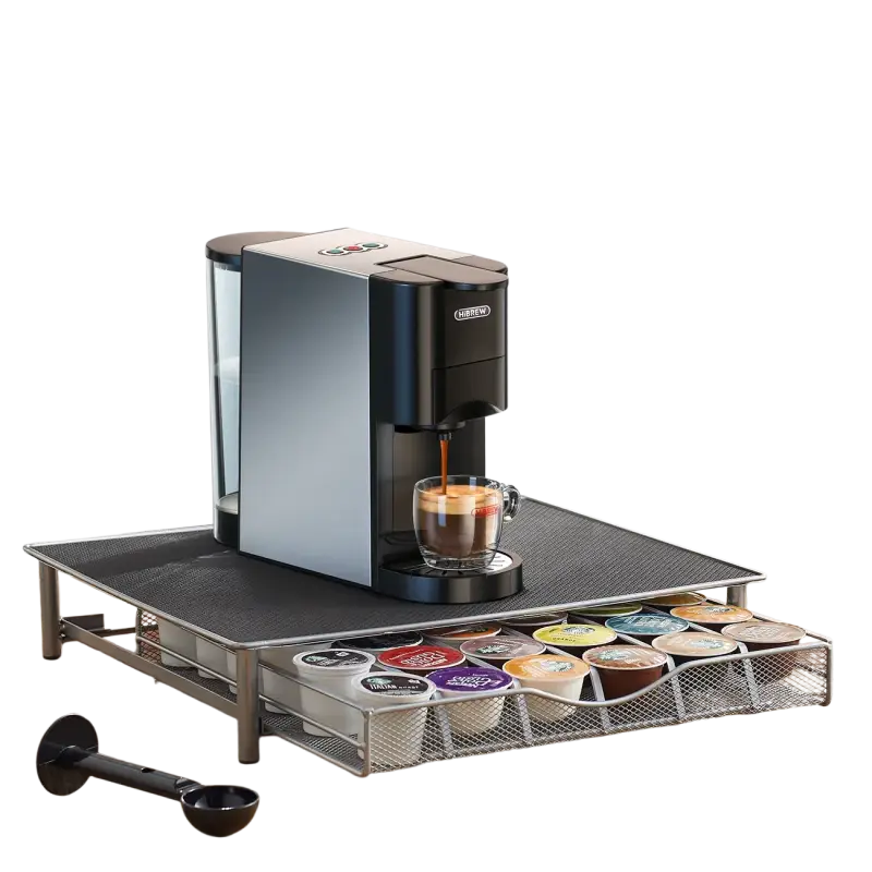 HiBREW Coffee Machine 4 in 1 Multiple Capsule Espresso