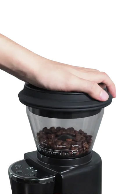 HiBREW Automatic Burr Mill Electric Coffee Grinder with 31 Gears for Espresso