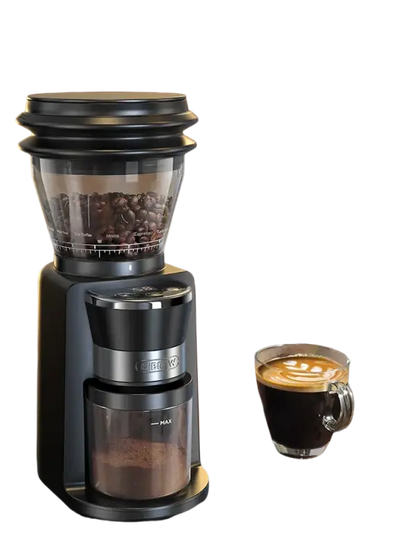 HiBREW Automatic Burr Mill Electric Coffee Grinder with 31 Gears for Espresso