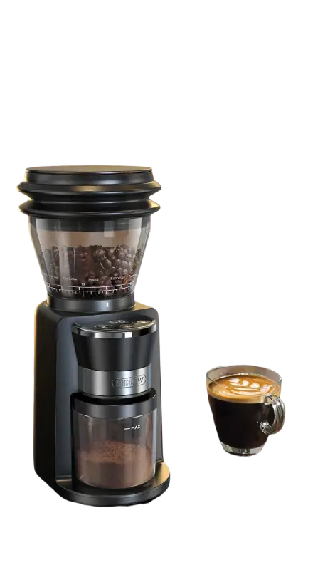 HiBREW Automatic Burr Mill Electric Coffee Grinder with 31 Gears for Espresso
