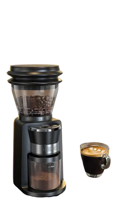 HiBREW Automatic Burr Mill Electric Coffee Grinder with 31 Gears for Espresso