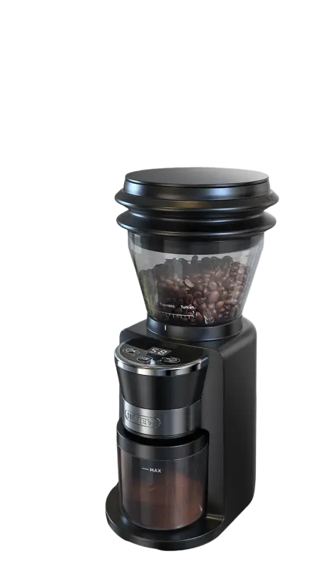 HiBREW Automatic Burr Mill Electric Coffee Grinder with 31 Gears for Espresso