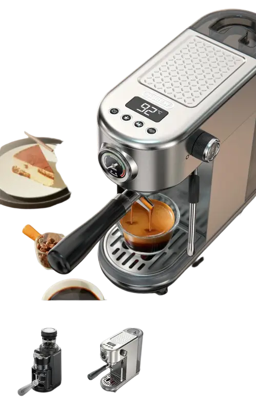 HiBREW Automatic Burr Mill Electric Coffee Grinder with 31 Gears for Espresso