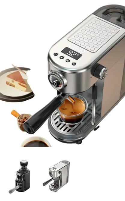 HiBREW Automatic Burr Mill Electric Coffee Grinder with 31 Gears for Espresso