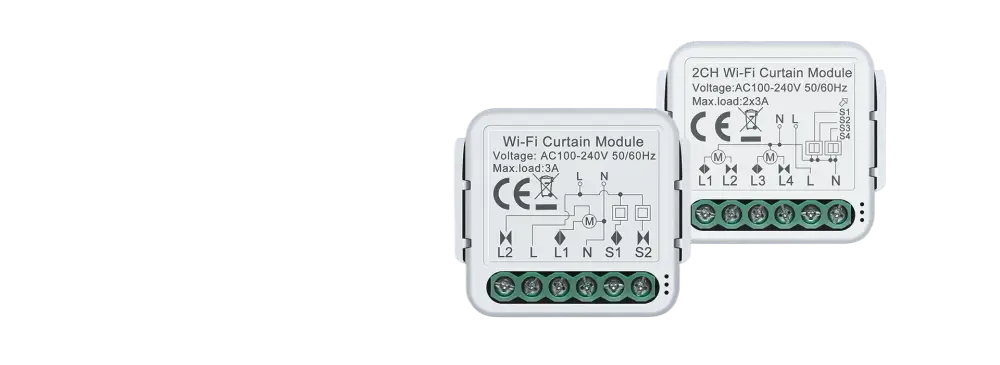 GIRIER Smart Wifi Touch Gang Light Switch 100-240V Works with Alexa Hey Google