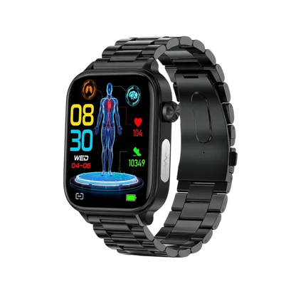 Bluetooth 5.3 smartwatch with metabolic health monitoring