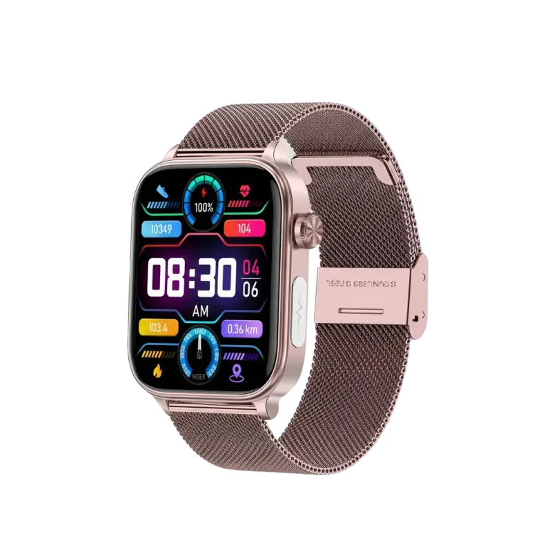 GUHUAVMI Health Watch with features listed on a white background