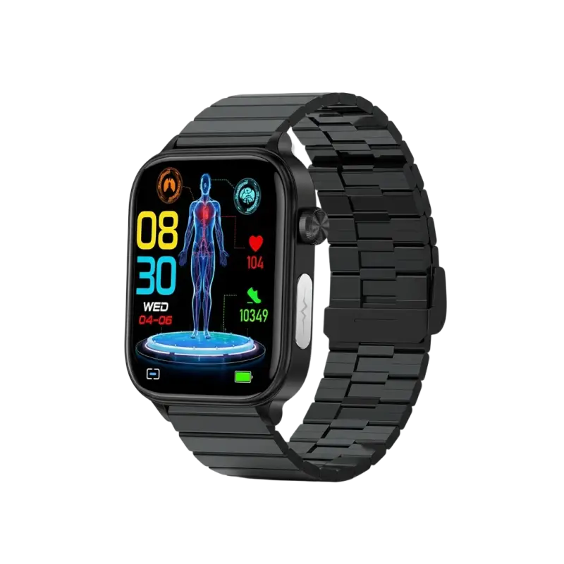 Heart rate and blood oxygen tracking watch for adults