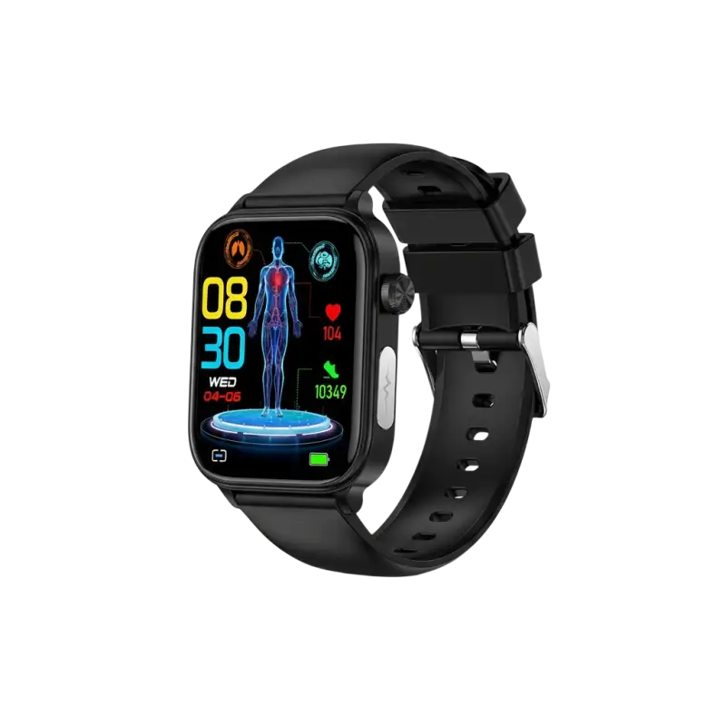 GUHUAVMI ET570 sapphire crystal ECG health watch
