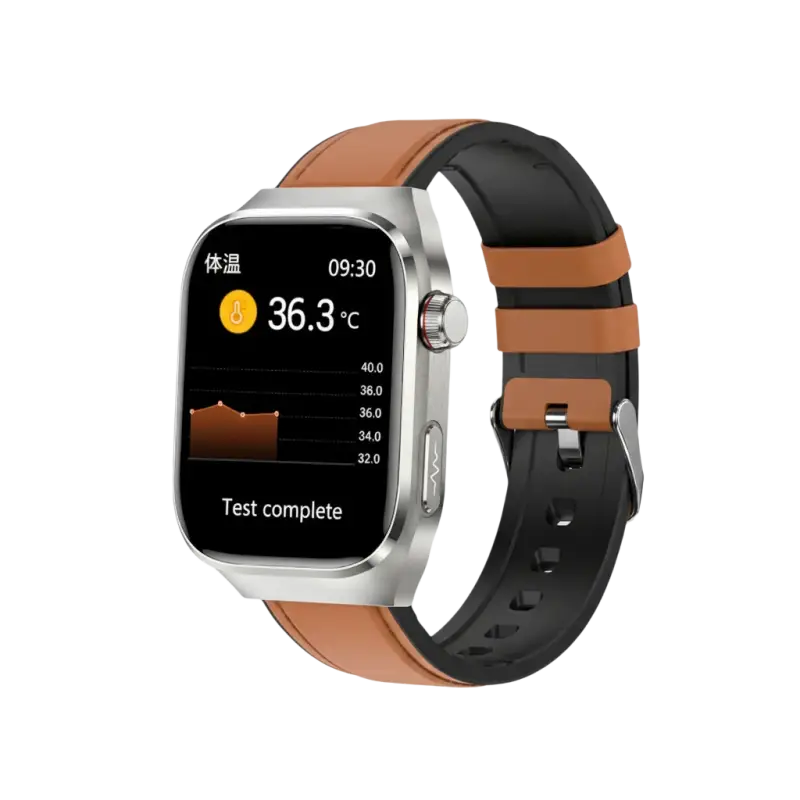 Multi-Language Health Smartwatch with Stress & Sleep Tracking