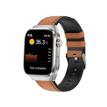 Multi-Language Health Smartwatch with Stress & Sleep Tracking