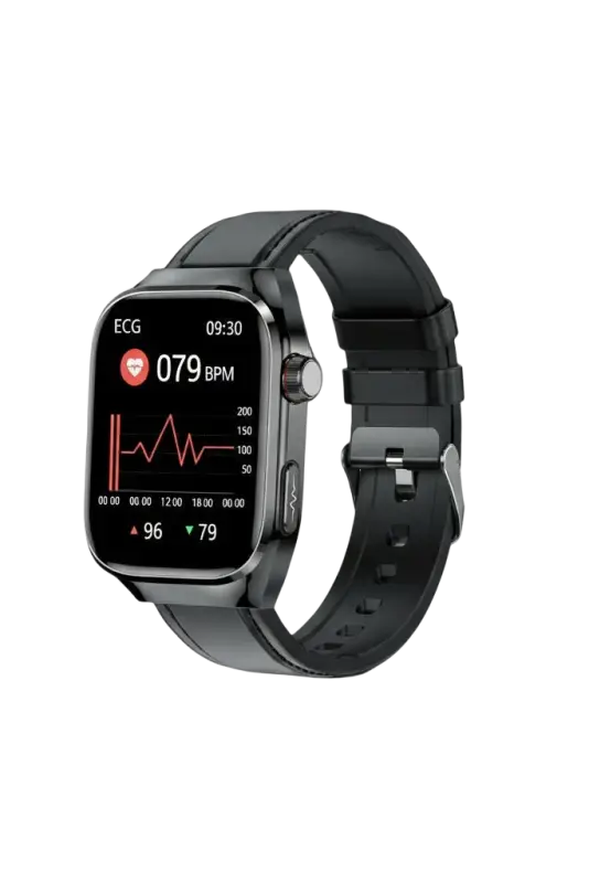 Smartwatch with ECG HRV and Five Organ Micro Examination