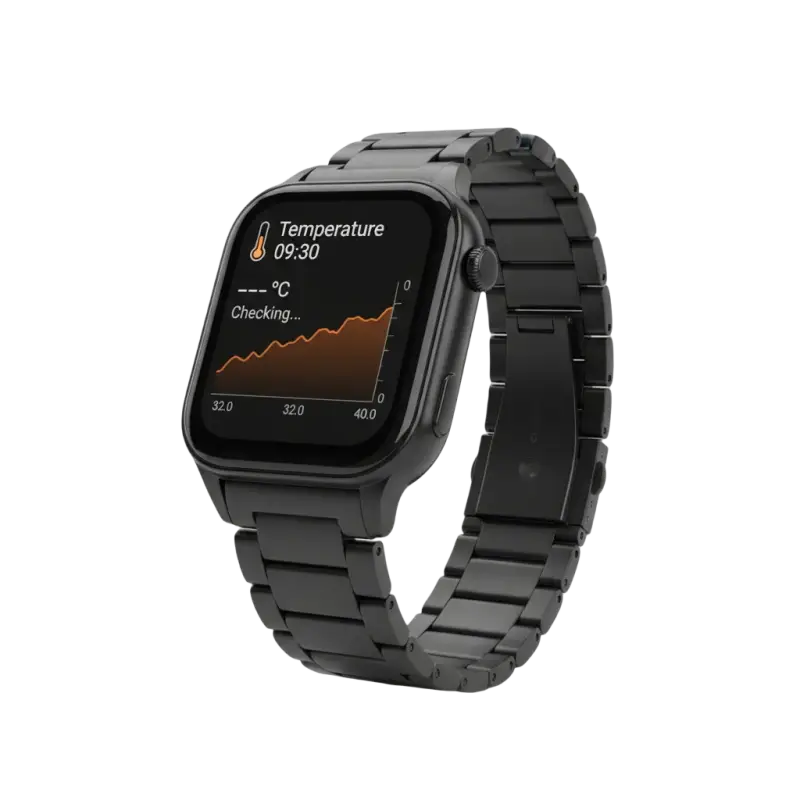2.04-inch AMOLED Smartwatch with Heart, Liver, Kidney Monitoring