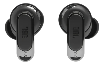 JBL Tour Pro 2 noise cancelling earbuds with control buttons
