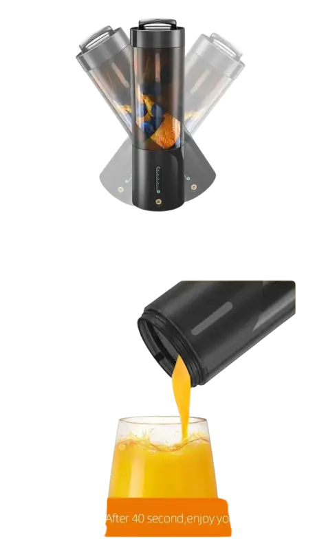 Xiaomi Youpin Mini Fruit Juicer Cup Portable Electric Wireless Charge