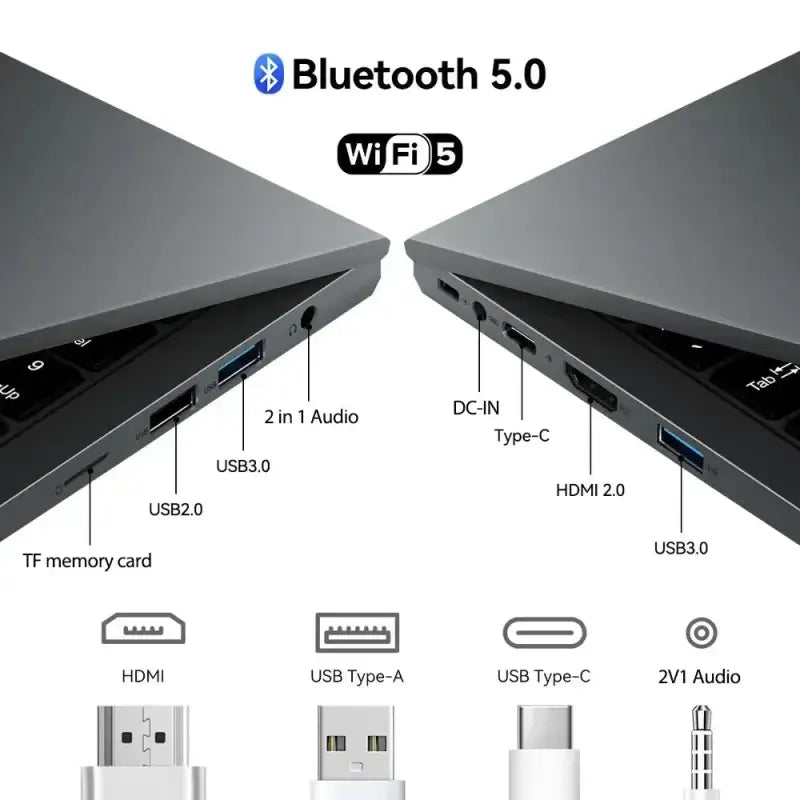 Blackview AceBook 8 Laptop 15.6" 12th Gen Intel Alder Lake N97 laurichshop