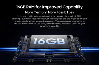 Blackview AceBook 8 Laptop 15.6" 12th Gen Intel Alder Lake N97 laurichshop