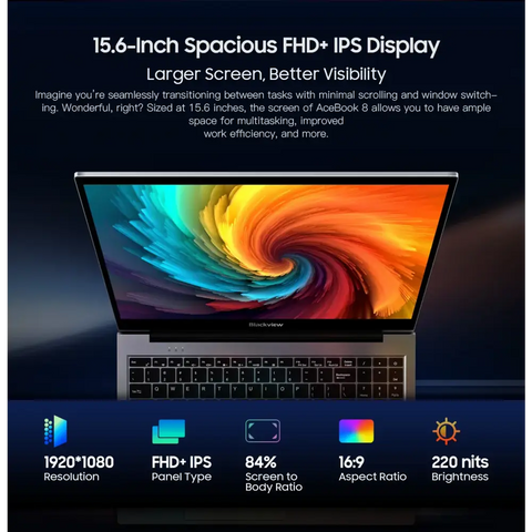 Blackview Acebook 8 Laptop Windows 11