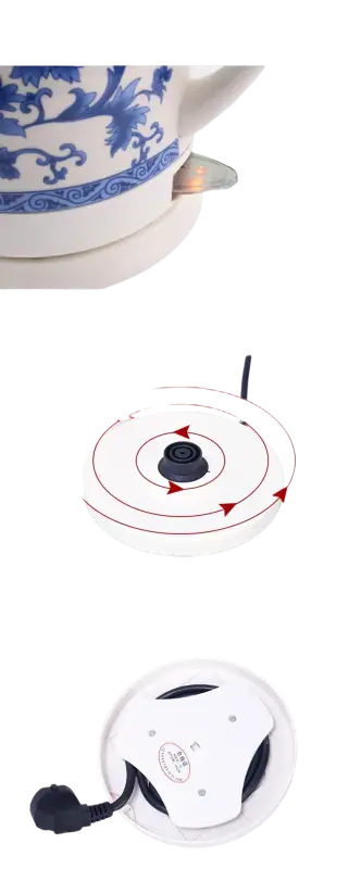 Porcelain Ceramic Electric Kettle Automatic Power Off 220 V Anti-dry burning