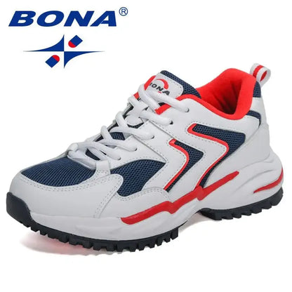 BONA New Designers Classics Sneakers Women Sports Shoes Casual Running Ladies Breathable Jogging Footwear Feminino