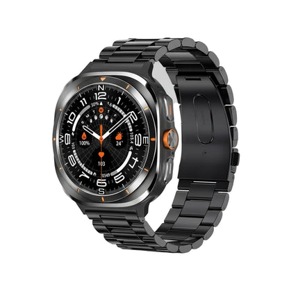 Boxuxing Smart Watch step counter, calorie monitor, and professional waterproof design.