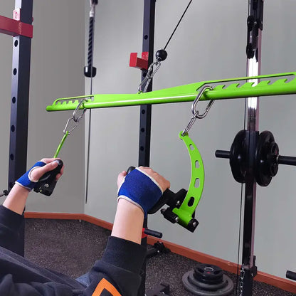 LAT Pull Down T/V Bars Cable Machine Attachment Back Strength