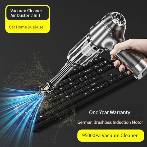 95000Pa 3in1 Car Wireless Vacuum Cleaner - laurichshop