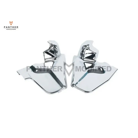 Chrome Plastic Motorcycle Engine Side Cover Moto Engine Protection case for Honda Goldwing GL1800 2001-2011 - laurichshop