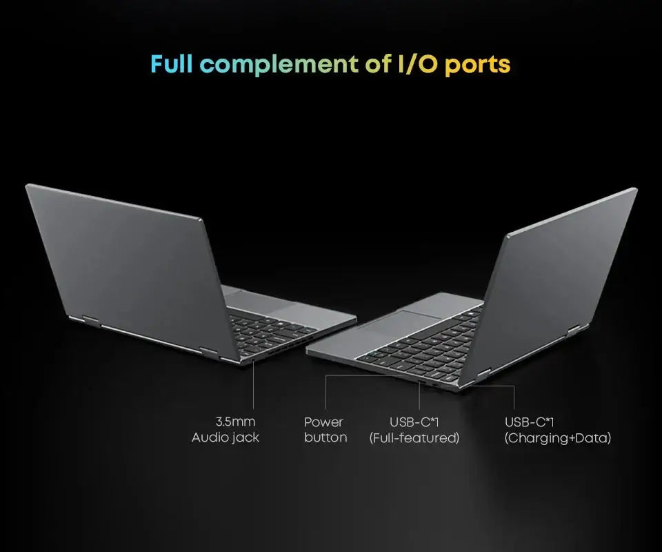 Chuwi 360° MiniBook X Laptop 2-in-1 Yoga Mode Intel N100 N5100 10.51 Inch laurichshop