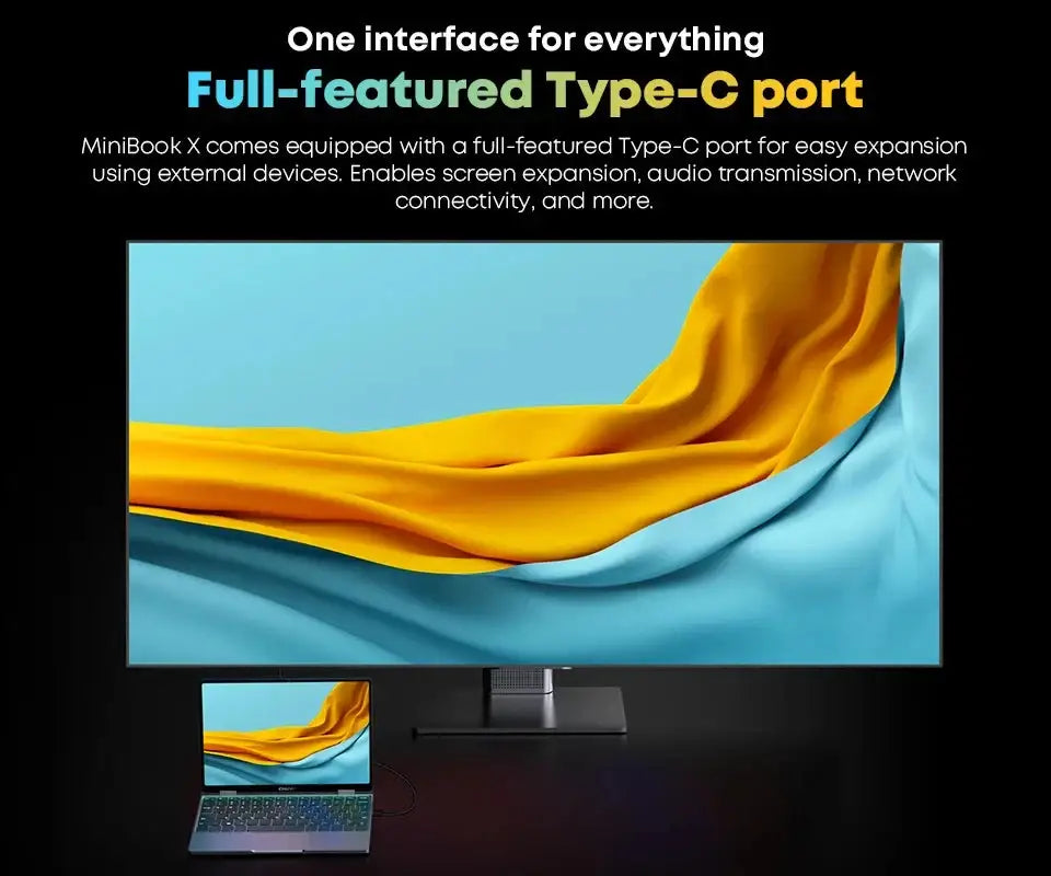 Chuwi 360° MiniBook X Laptop 2-in-1 Yoga Mode Intel N100 N5100 10.51 Inch laurichshop