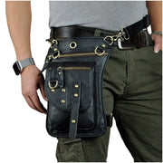 Crazy Horse Leather Design Men Small Messenger Fashion Bag