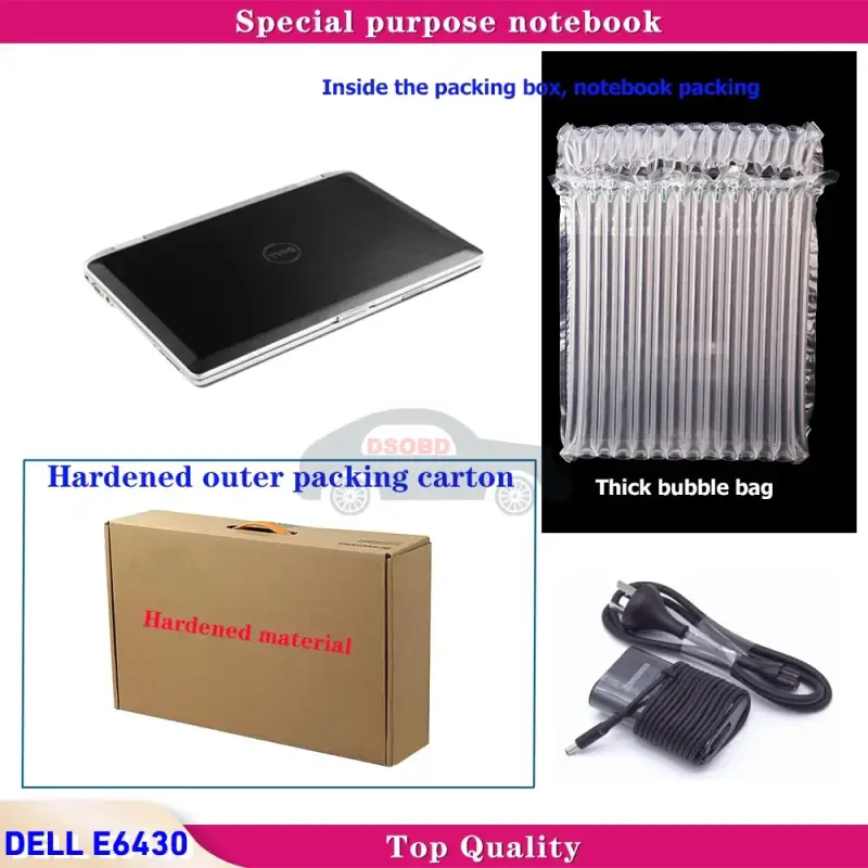 Dell E 6430 Core i5 8 GB RAM HDD/SSD Diagnostic Rugged Laptop for Mb Star laurichshop