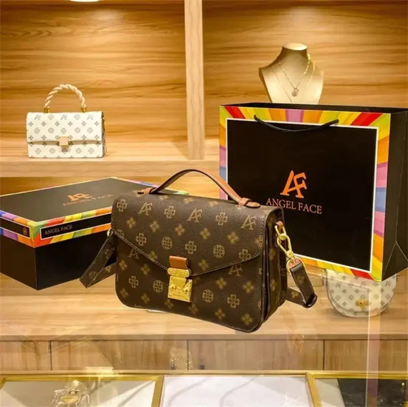 Designer Shopping Tote Cross-Body Leather Handbags laurichshop