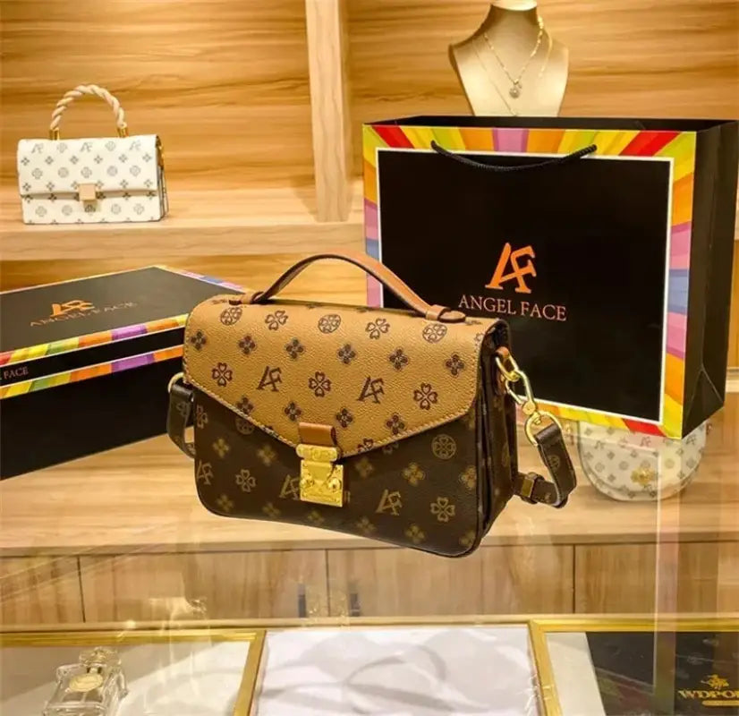 Designer Shopping Tote Cross-Body Leather Handbags laurichshop